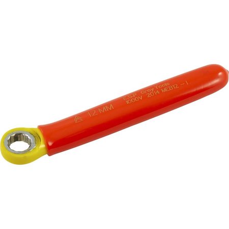 GRAY TOOLS Combination Wrench 12mm, 1000V Insulated MEB12-I